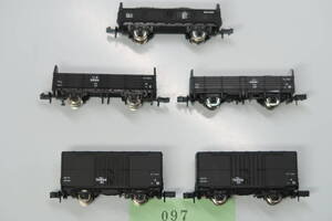 41222-097【貨車】KAWAI等 トラ55000/トラ25000/トラ40000/ワム70000（計5両）【中古品】