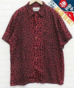 8T0403/WACKO MARIA HAWAIIAN SHIRT レオパード ワコマリア ハワイアンシャツ