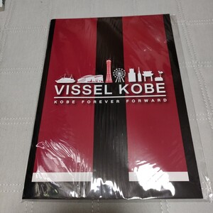 ★新品・未使用 送料140円 L 即決♪　ヴィッセル神戸　ノート B5サイズ VISSEL KOBE vv12