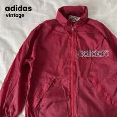 adidas アディダス vintage ナイロン　ジャケット　フード付