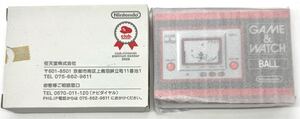 【新品未使用】任天堂 Nintendo クラブニンテンドー復刻版 GAME＆WATCH BALL ゲームウォッチ ボール