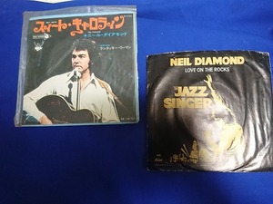 NEIL DIAMOND・ニール・ダイアモンド　　EP2枚　おまけジャケ無しEP