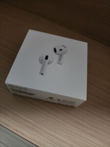 アップル ワイヤレスイヤホン Apple AirPods 4 アクティブノイズキャンセリング搭載モデル MXP93J/A シリアル番号アリ　※未使用及び未開封