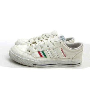 y■【23cm】コンバース/CONVERSE SYNTHETICレザースニーカー■白LADIES/81【中古】