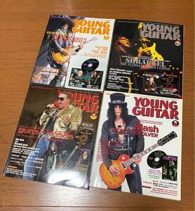 即決!YOUNG GUITAR 2007年2月 3月 5月 8月 DVD付属 ヤングギター Slash スラッシュ/ザック・ワイルド/スティーヴ・ヴァイ/シュラプネル