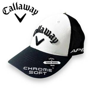 【F】新品 キャロウェイ Callaway 機能スベリ 吸汗速乾 メッシュ ツアー キャップ ゴルフグッズ C22990103 春夏 帽子 ◆R735