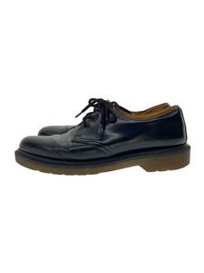 Dr.Martens◆ドレスシューズ/UK7/BLK/レザー/3ホール