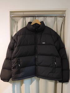 XLARGE X-LARGE エクストララージ DOWN JACKET ダウンジャケット ブラック L 人気商品 2024 秋冬最新