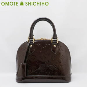 Louis Vuitton ルイヴィトン ヴェルニ アルマBB 2WAY ハンドバッグ ショルダーバッグ パテント M91678 アマラント 美品◆中古Aランク