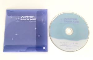 BTS WINTER PACKAGE 2021 メイキング DVD 韓国盤? キズあり 防弾少年団 同梱可