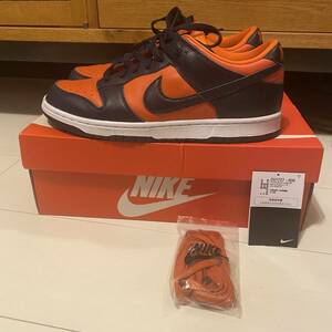 国内正規品 ナイキ ダンク ロー チャンプカラーズ 27.5cm NIKE DUNK LOW SP CU1727-800 University of Virginia バージニア大学