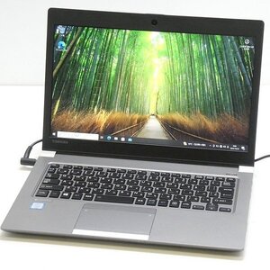 ジャンク品□東芝 dynabook R63/F【Core i5-6200U/8GB/SSD128GB(M.2)/Win10Pro_64bit/13.3型/ACなし】