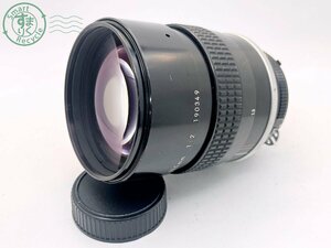 2409605862　■ Nikon ニコン マニュアルフォーカスレンズ NIKKOR 135㎜ 1:2 裏蓋付き カメラ