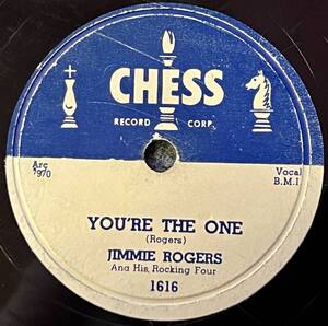 JIMMIE ROGERS CHESS Blues All Day Long/ You’re The One w/ MUDDY WATERS, ROBERT LOCKWOOD JR, LITTLE WALTER