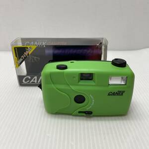 YSN CANIX flash boy コンパクトフィルムカメラ グリーン トイカメラ チープ フラッシュ機能 動作品