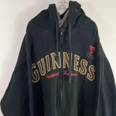 USA古着 guinness ギネスビール パーカー スウェット