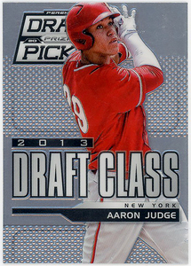 YANKEES外野▲AARON JUDGE/2013 PANINI PRIZM PERENNIAL DRAFT PICKS DRAFT CLASS PROS 132!