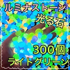 ルミナストーン　光る石　蓄光石　夜光石　石　水槽　魚　庭　ガーデニング　グリーン