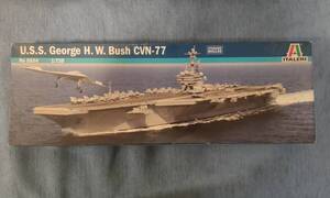 イタレリ Italeri 1/720 アメリカ海軍 原子力空母 ジョージ・H・W・ブッシュ CVN-77 プラモデル IT5534 