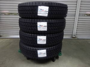 未使用 保管品 スタッドレス BRIDGESTONE VL1 195 80 R15 107/105L LT 4本セット 21年製造 冬用 ブリヂストン ブリザック ラージ便発送