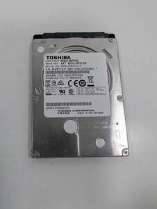 【使用時間15627時間】東芝 MQ01ABF050 500GB 2.5インチ 7mm 正常判定 YAHD0182