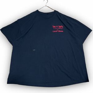 Y16★USA古着★半袖Tシャツ ワンポイントロゴ ヴィンテージ 入手困難 ビッグシルエット 4L相当 ブラック ユニセックス 万能 ユニーク