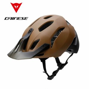 新品未使用 自転車用ヘルメット ダイネーゼ DAINESE LINEA 03 サイクリング マウンテン MTB 軽量 ラスティネイル×ブラック M/Lサイズ