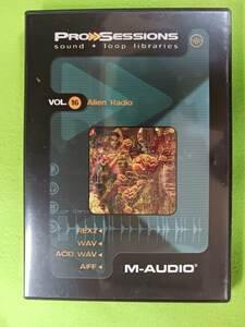 M-Audio ProSessions Vol. 16 Alien Radio ★サンプリングCD