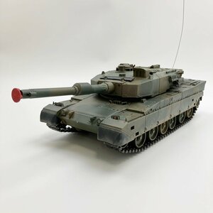 A)東京マルイ 1/24 バトルタンク type90 タイプ90 戦車 ラジコン ジャンク品 USED 動作未確認 現状渡し ミリタリーグッズ 玩具 ※簡易梱包