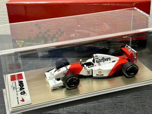 マクラーレン フォード MP4/8 日本GP ウィナー No.8 アイルトン・セナ （1/43スケール EIDOLON（アイドロン） FE028A）