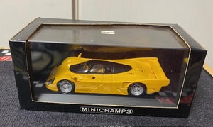 1/43 MINICHAMPS Dauer Porsche 962 Street Version Yellow ダウアー・ポルシェ ストリート・バージョン