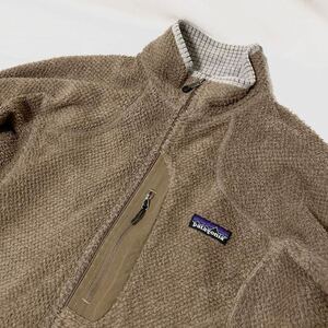 00s 2008年 Patagonia R2 POLATEC JACKET パタゴニア レギュレーター ポーラテック フリース ジャケット レトロ ブラウン カーキ S