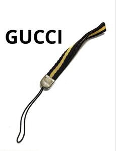 GUCCI グーチ　ストラップ　キーホルダー　キャンバス