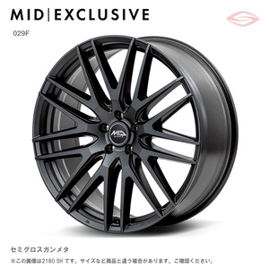 RMP 029F アルミホイール 1本 20x8.5J +42 120 5H (SGG セミグロスガンメタ) / 20インチ RMP MID