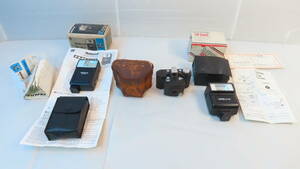 カメラ　ストロボセット　SUNPAK SP140 NATIONAL PE-160M リッチVT　カメラ　STAR-35 現状品