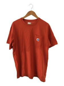 UK CARHARTT◆ポケT/Tシャツ/L/コットン/ORN