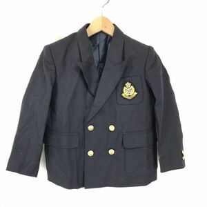 日本製★式典/入学式/結婚式などに♪紺ブレザージャケット【男の子-120A/navy】金ボタン/背抜き/Jackets◆BH124