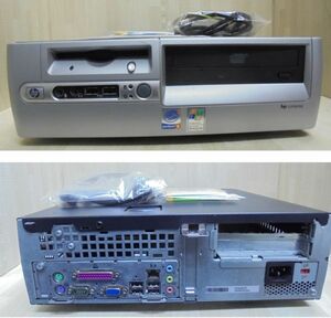 hp compaq d530 SFF　Windows2000 （仮想 Windows98 & WindowsXP）フロッピドライブ付き／メンテナンス済み