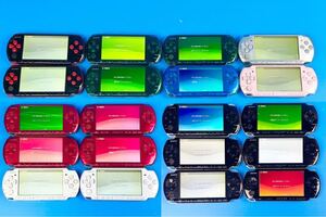 正常起動品 通電確認 20台 SONY PSP-3000 PSP本体 プレイステーションポータブル 大量セット 3000番