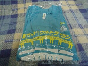 マラソン・Tシャツ（2014四万十川ウルトラマラソン・デザイン）半袖・Sサイズ