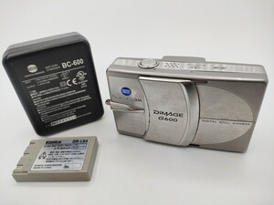 KONICA MINOLTA デジタルカメラ DiMAGE G600