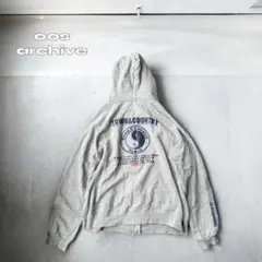 00s town&country zipper hoodie Y2K