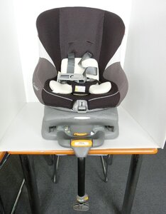 ●COMBI ZEUSTURN コンビ チャイルドシート ゼウスターン ブラウン パッド付き 新生児～4歳頃