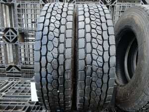 ●6554 ミックス 美品9分山 ブリヂストン 225/80R17.5 123/122L 2017年製 2本