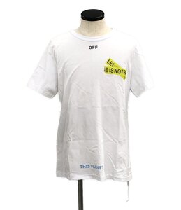 半袖Tシャツ メンズ XXL XL以上 OFF WHITE MAIN LABEL [0502]