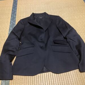 1度着用 超美品 Ｍassimo Dutti マッシモドゥッティ ブラック 黒 とっても格好いい ジャケット 42 Ｍ シンプル