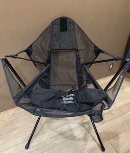 【679】【訳あり】OUTDOOR アウトドア メッシュ折畳ハンモックスタンド キャンプ 折り畳み イス 椅子 アウトドアチェア 1円～