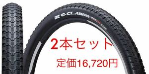 IRC G-CLAW チューブレスレディ　650×54B 27.5×2.25 mtb オールブラック　2本セット　定価16,720円 半額！