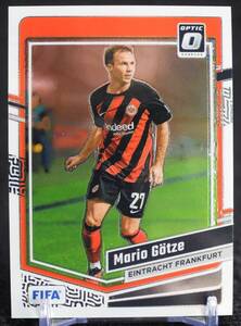 2023-24 Panini Donruss Optic Mario Gotze Eintracht Frankfurt FIFA サッカー カード