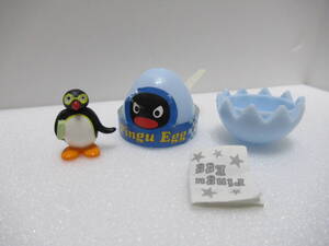 ピングーエッグ★単品★Pingu Egg vol.3　ポンギ　　★ミニチュアフィギュア★ジャンク★中古★miniature　figure